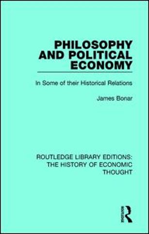 Philosophy and Political Economy