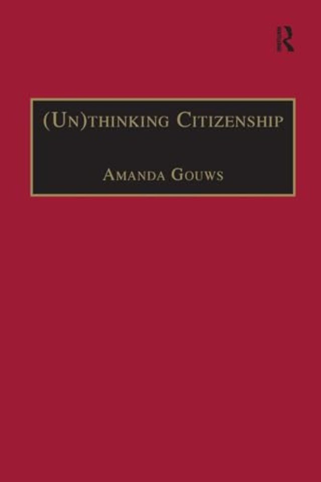 (Un)thinking Citizenship