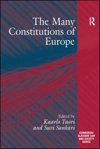 Many Constitutions of Europe