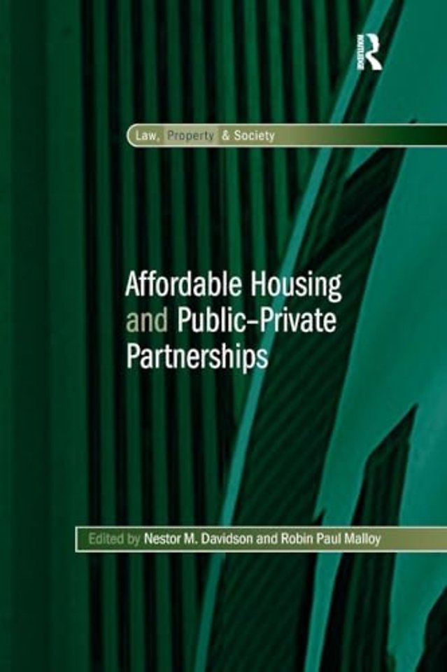 Affordable Housing and Public-Private Partnerships