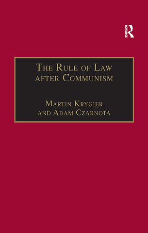 Rule of Law after Communism