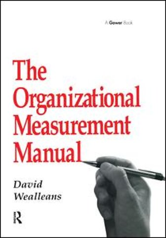 Organizational Measurement Manual