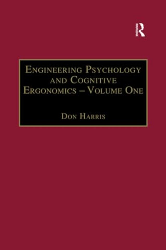 Engineering Psychology and Cognitive Ergonomics