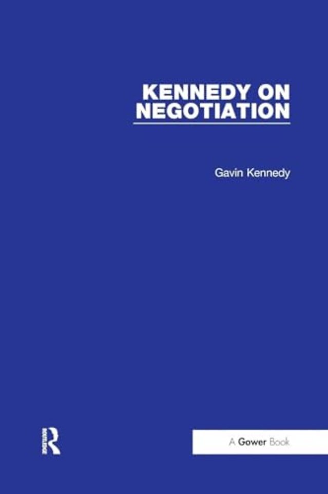 Kennedy on Negotiation