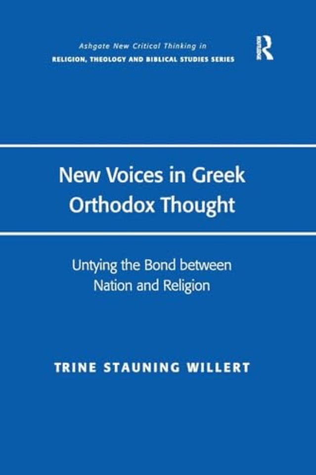 New Voices in Greek Orthodox Thought