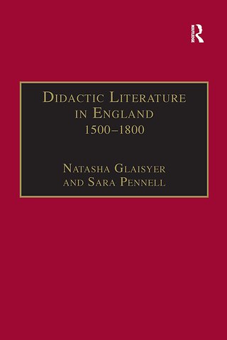 Didactic Literature in England 1500–1800