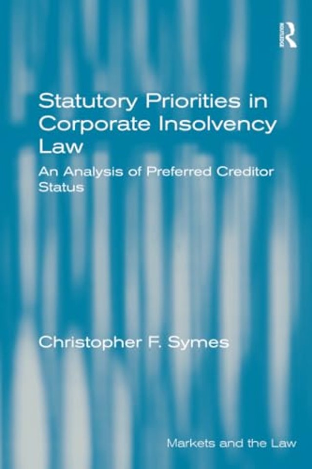 Statutory Priorities in Corporate Insolvency Law
