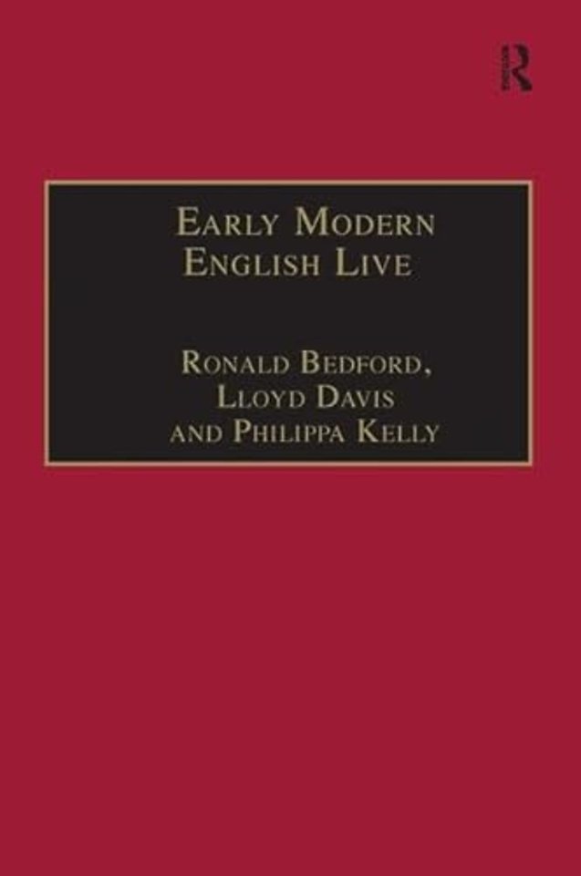 Early Modern English Lives