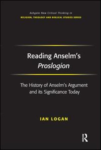 Reading Anselm's Proslogion
