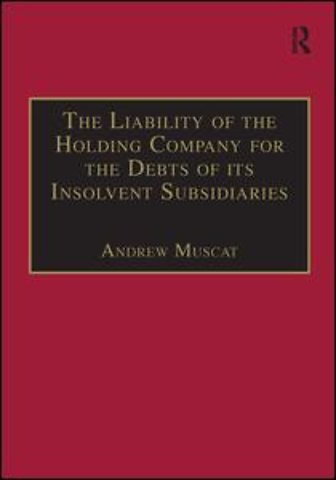 Liability of the Holding Company for the Debts of its Insolvent Subsidiaries
