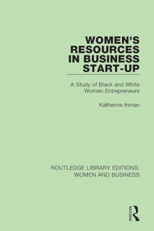 Women's Resources in Business Start-Up