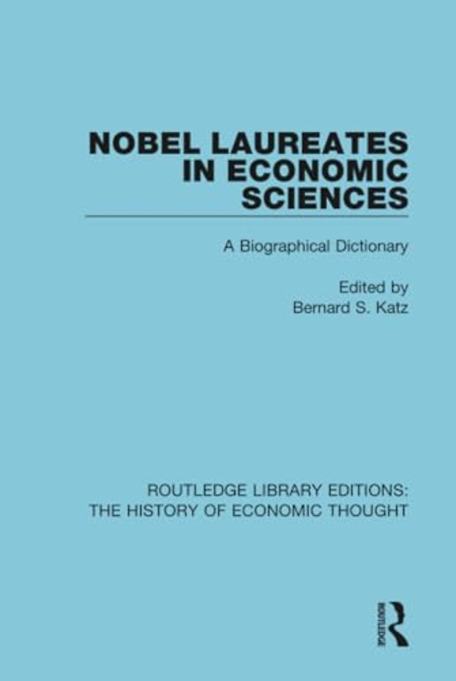 Nobel Laureates in Economic Sciences
