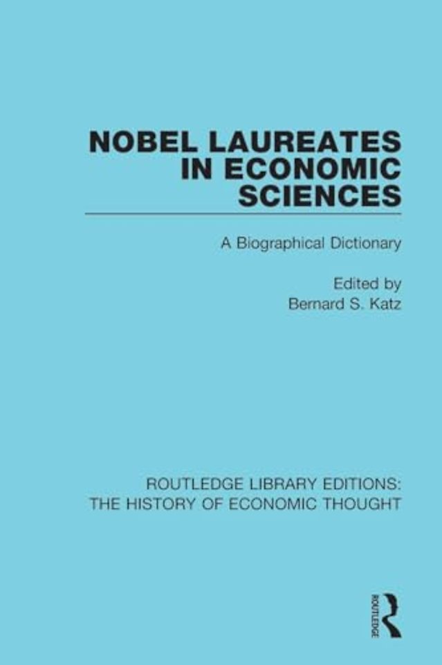 Nobel Laureates in Economic Sciences
