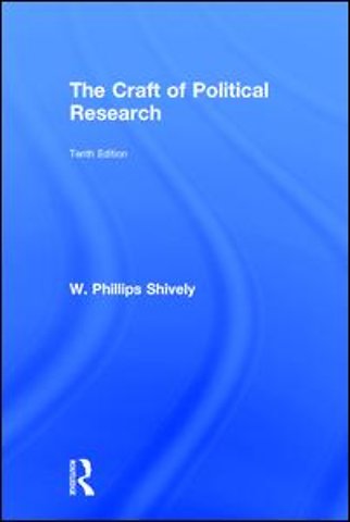 Craft of Political Research
