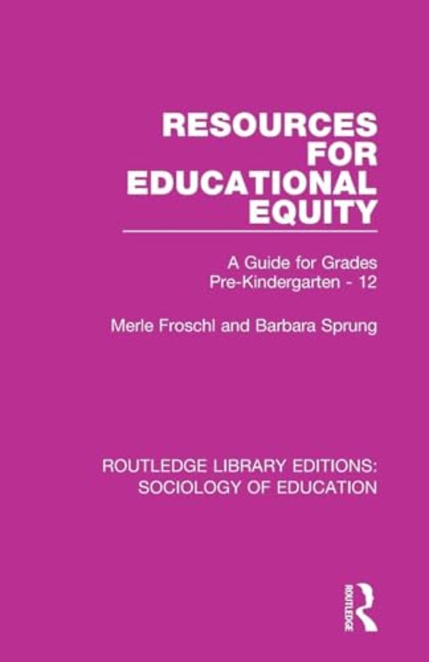 Resources for Educational Equity