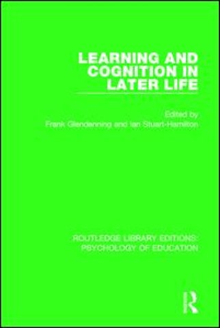 Learning and Cognition in Later Life