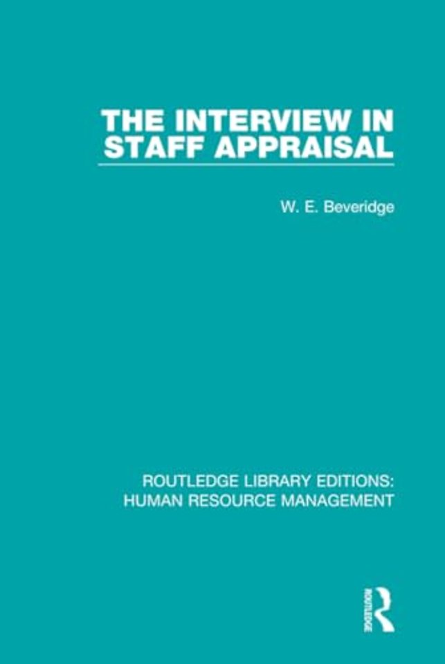 Interview in Staff Appraisal