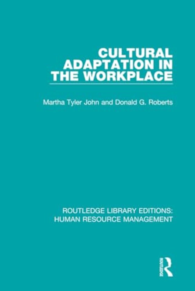 Cultural Adaptation in the Workplace