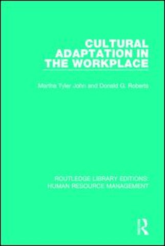 Cultural Adaptation in the Workplace