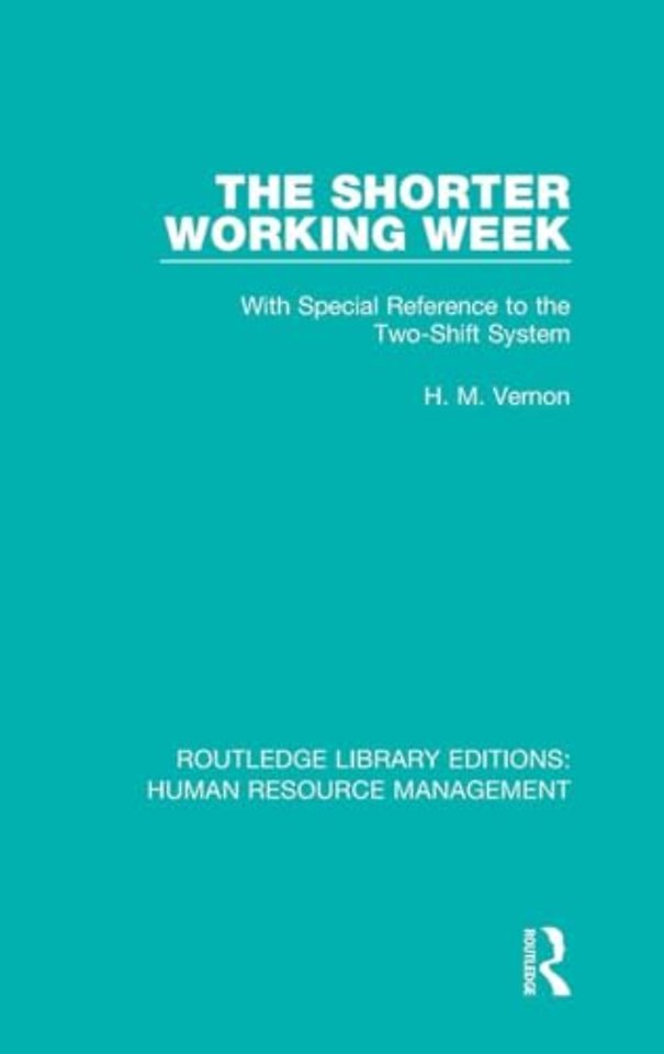 Shorter Working Week