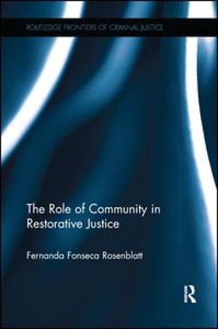 Role of Community in Restorative Justice