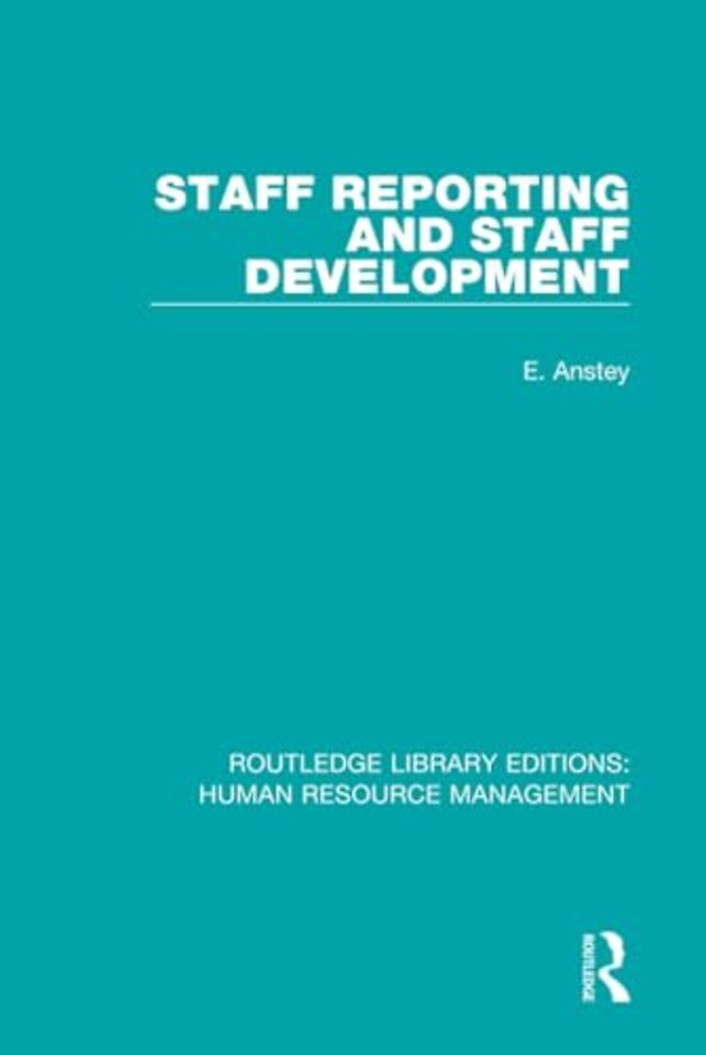 Staff Reporting and Staff Development