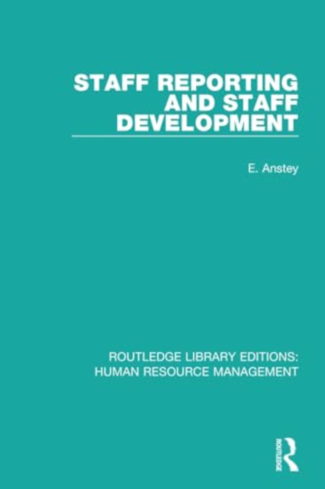 Staff Reporting and Staff Development