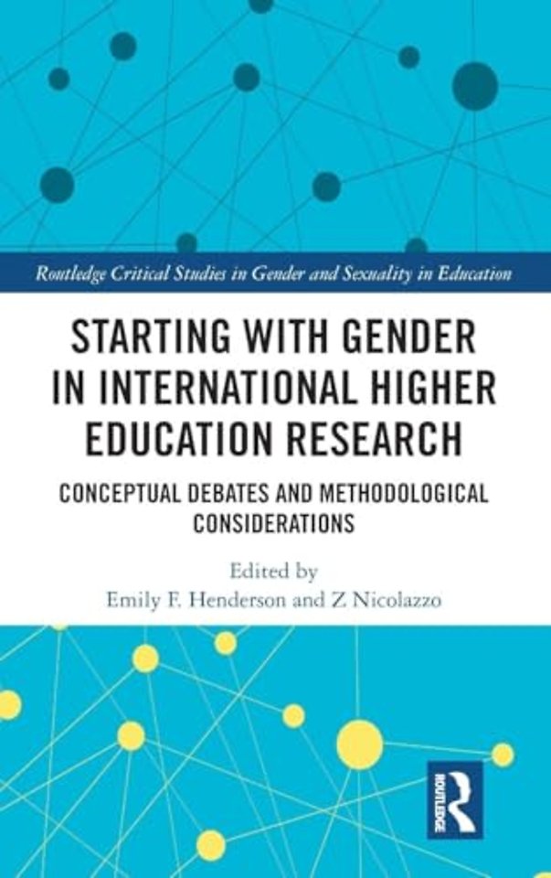 Starting with Gender in International Higher Education Research