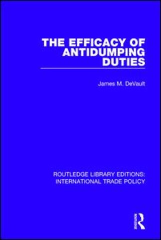 Efficacy of Antidumping Duties