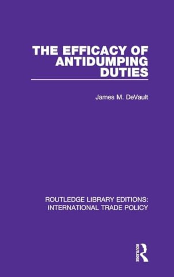 Efficacy of Antidumping Duties