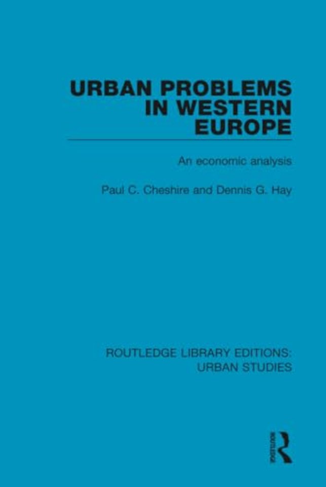 Urban Problems in Western Europe