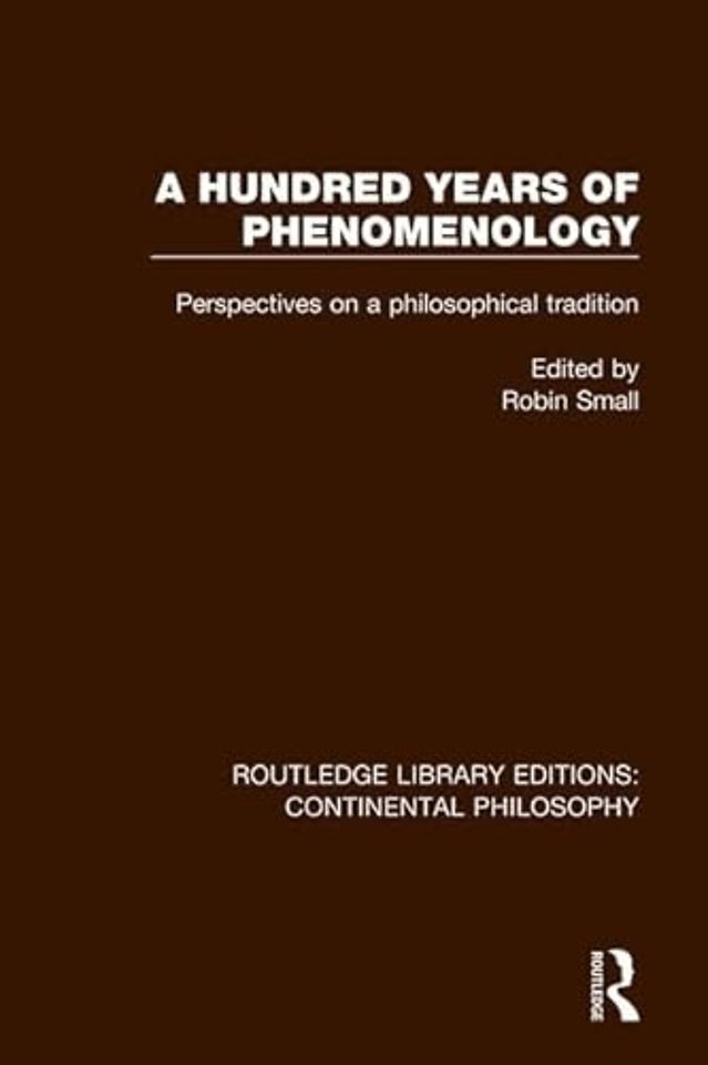 Hundred Years of Phenomenology