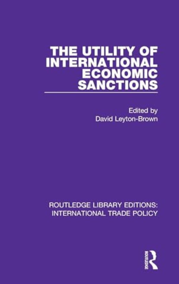 Utility of International Economic Sanctions