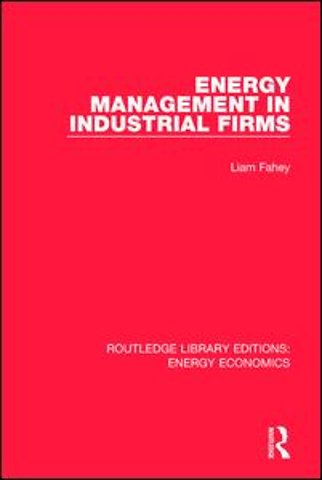 Energy Management in Industrial Firms