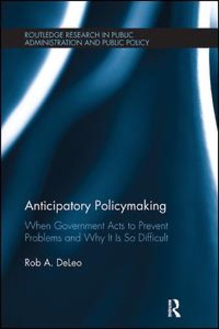 Anticipatory Policymaking
