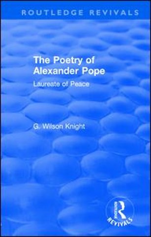 Routledge Revivals: The Poetry of Alexander Pope (1955)