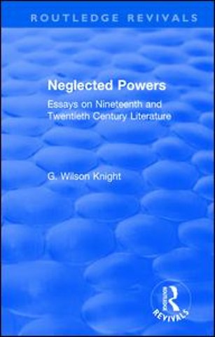 Routledge Revivals: Neglected Powers (1971)