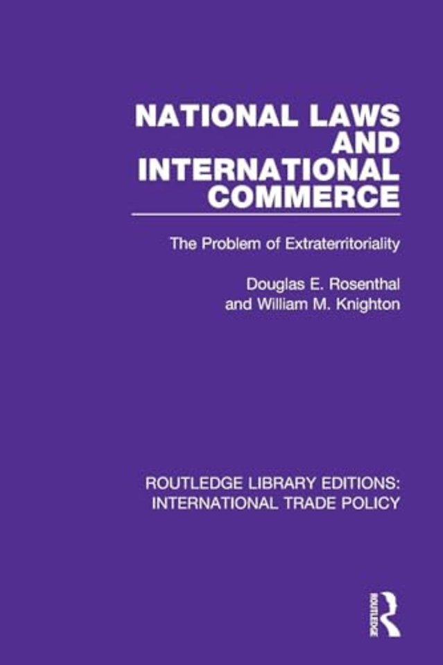 National Laws and International Commerce