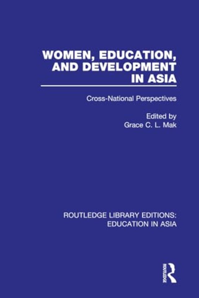 Women, Education and Development in Asia