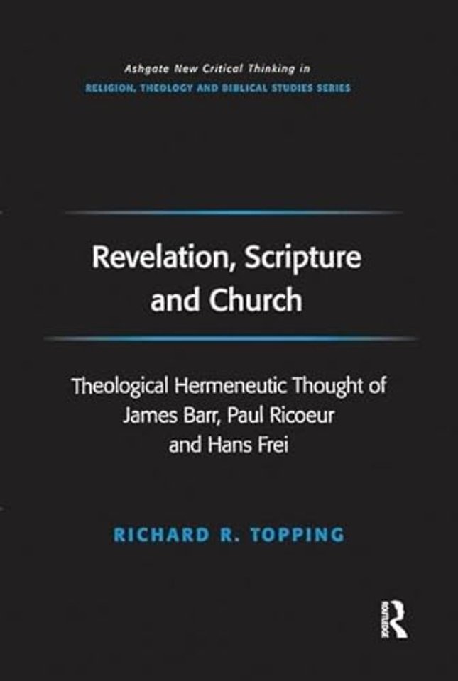 Revelation, Scripture and Church