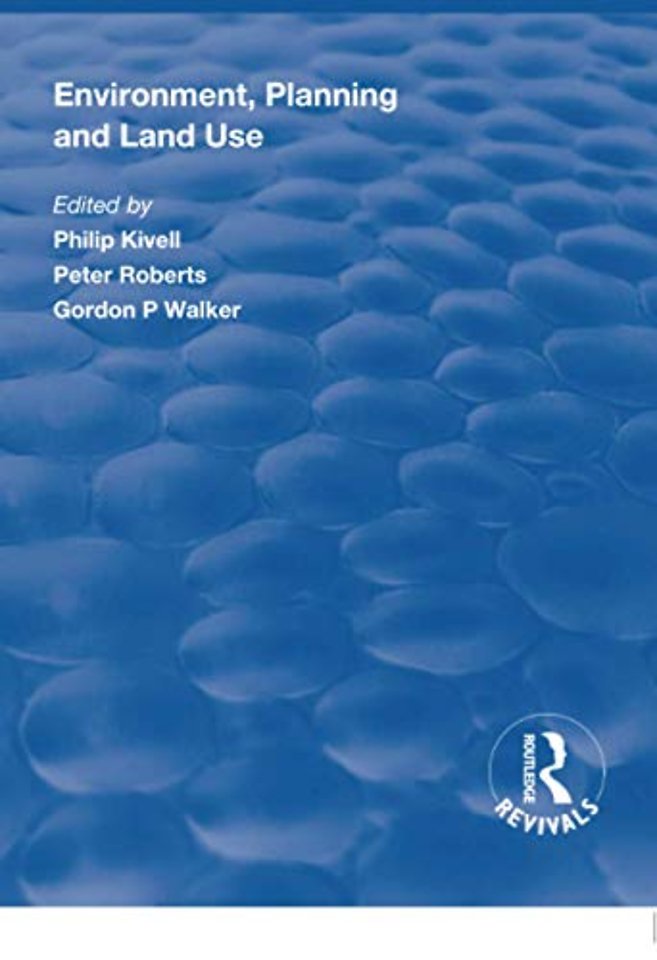 Environment, Planning and Land Use