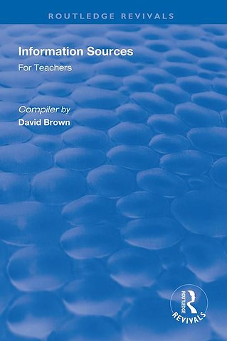 Information Sources for Teachers