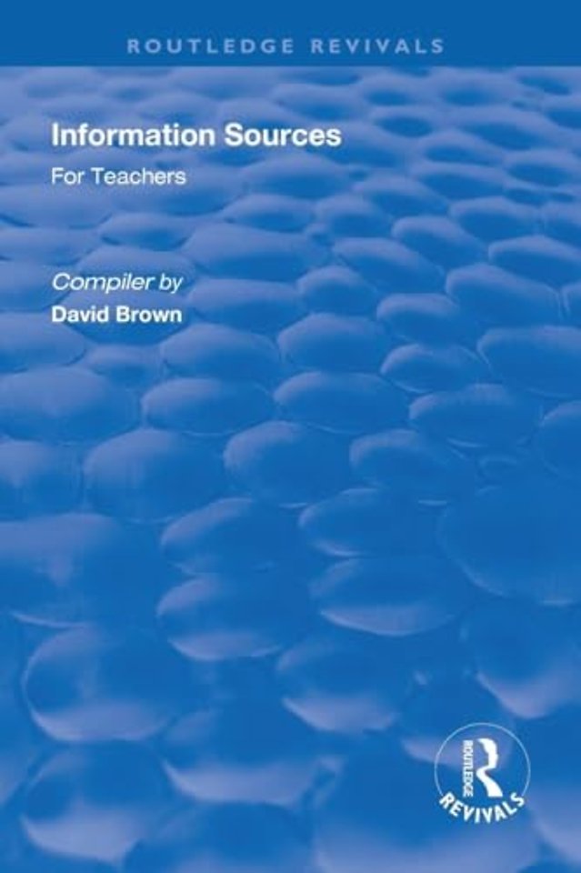 Information Sources for Teachers
