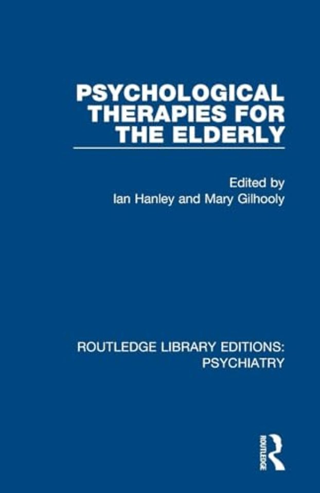 Psychological Therapies for the Elderly