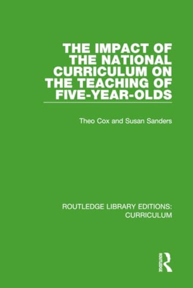 Impact of the National Curriculum on the Teaching of Five-Year-Olds