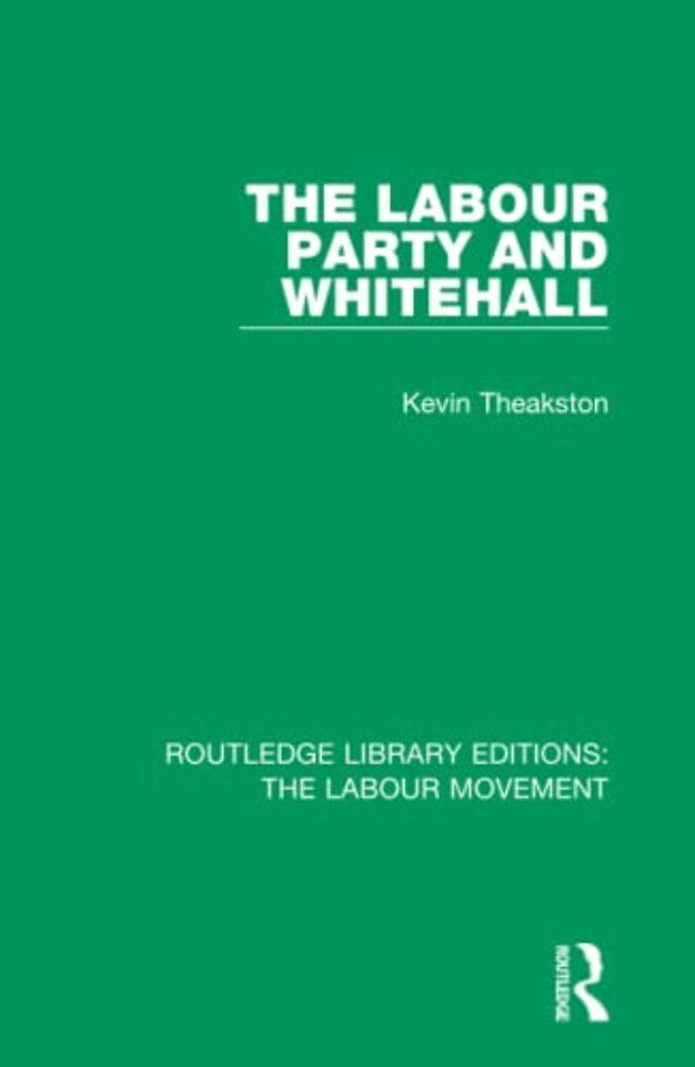 Labour Party and Whitehall
