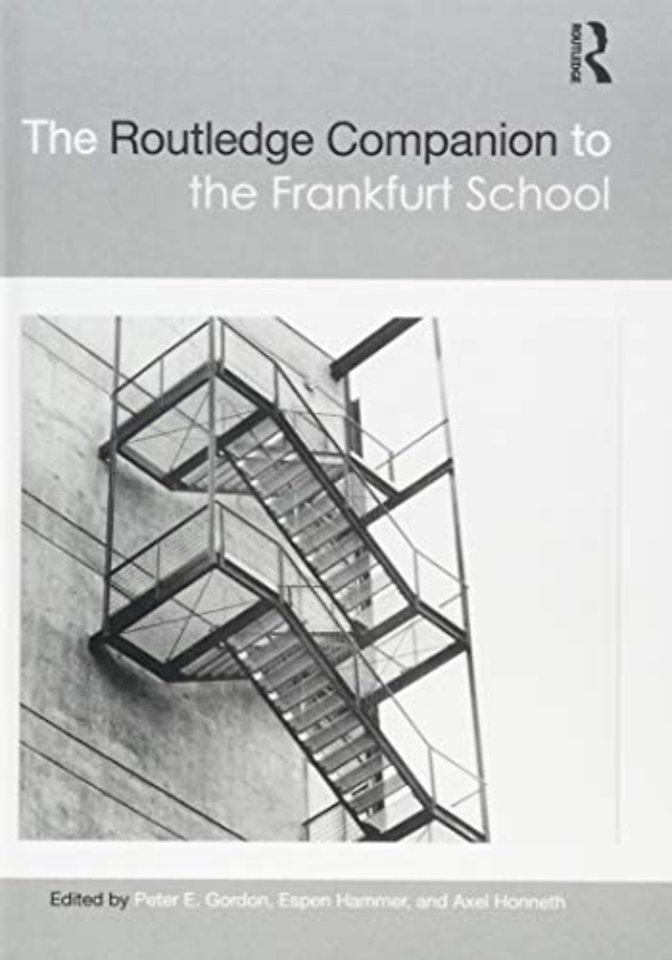 Routledge Companion to the Frankfurt School