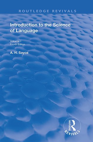 Introduction to the Science of Language