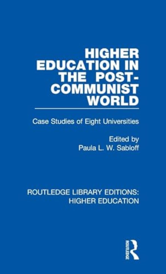 Higher Education in the Post-Communist World