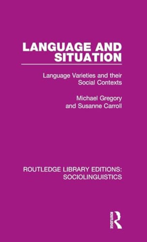 Language and Situation
